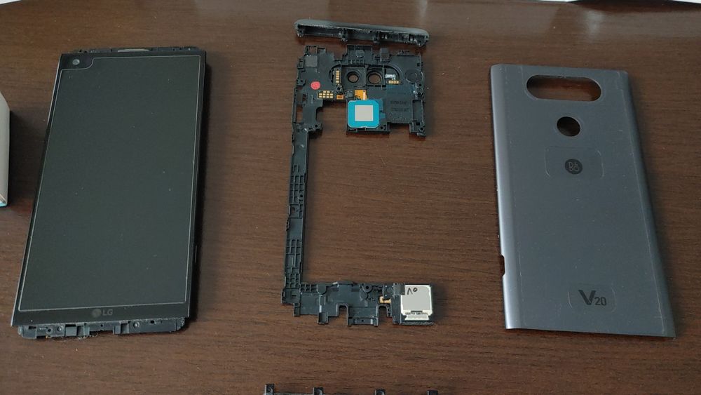 LG V20 Części Oryginalne Wyświetlacz Plecki Baterie Stacja Dokująca