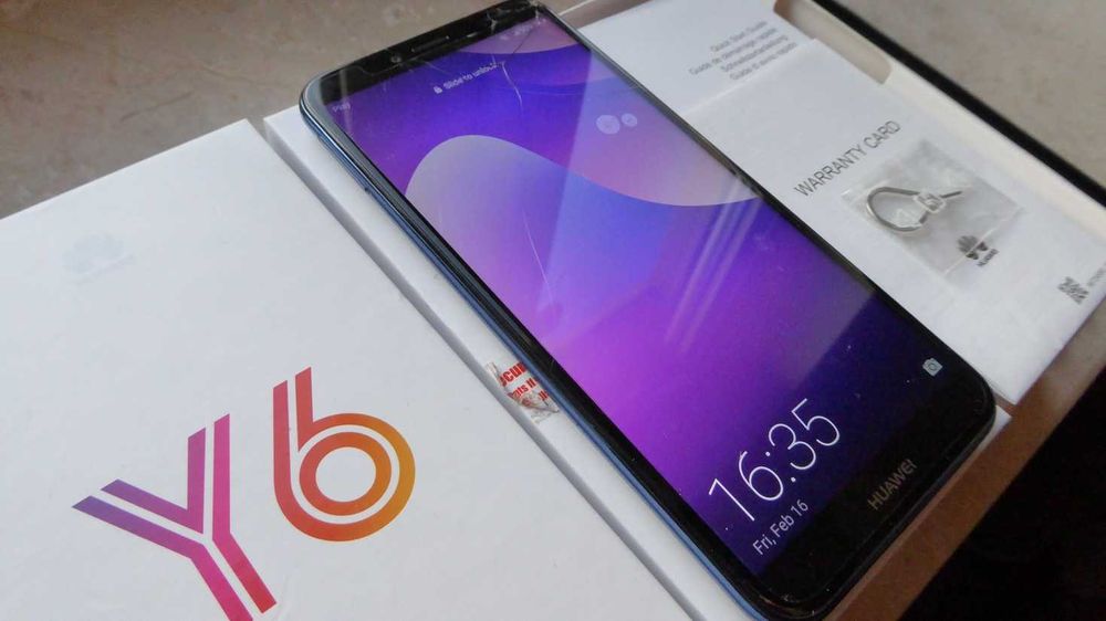 Huawei Y6 2018 Pamięć 16GB / 4G LTE / Niebieski !