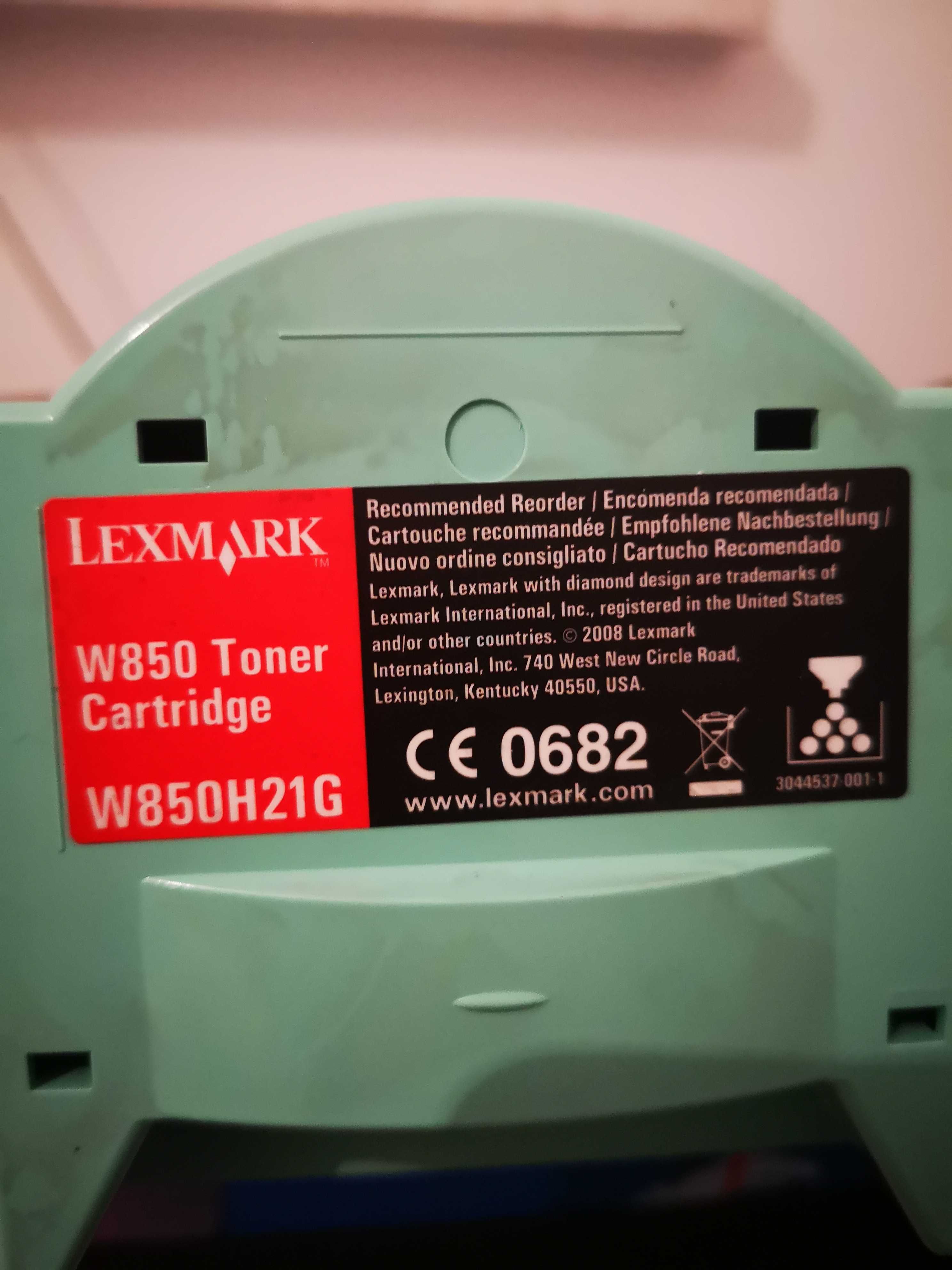 Toner lexmark W850