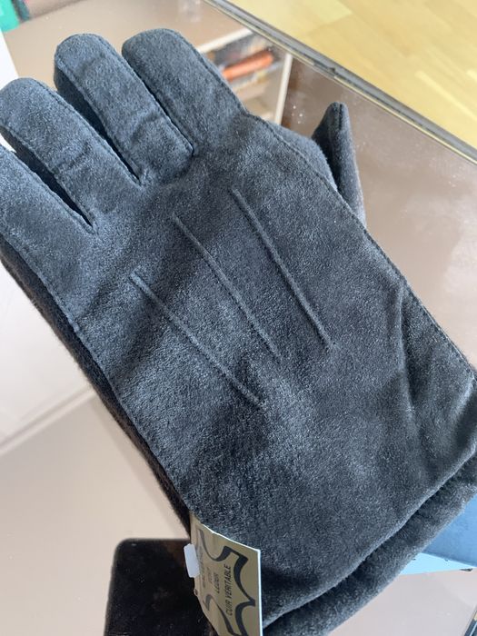 Rekawiczki meskie rozmiar L/Xl brazowe skóra