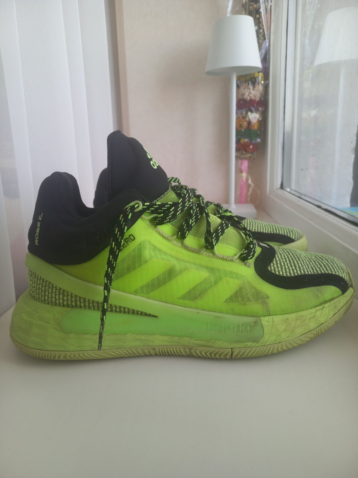 баскетбольні кросівки adiddas d rose 11 green