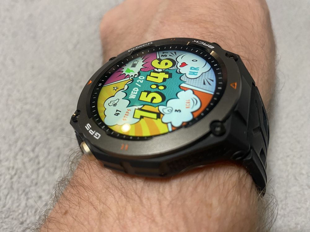 Smartwatch 412*412 Colmi v75 gps ios android bateria 650 mAh