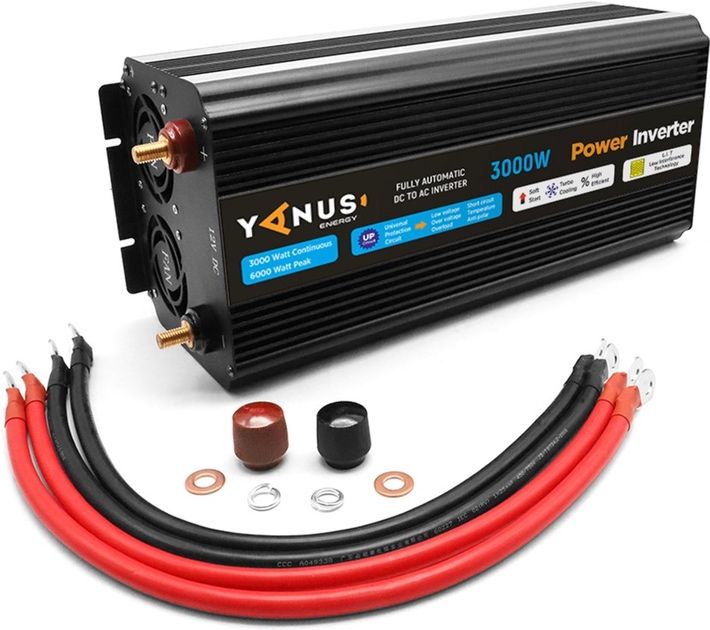 Інвертор Yanus BEM3000L із функцією безперебійного живлення