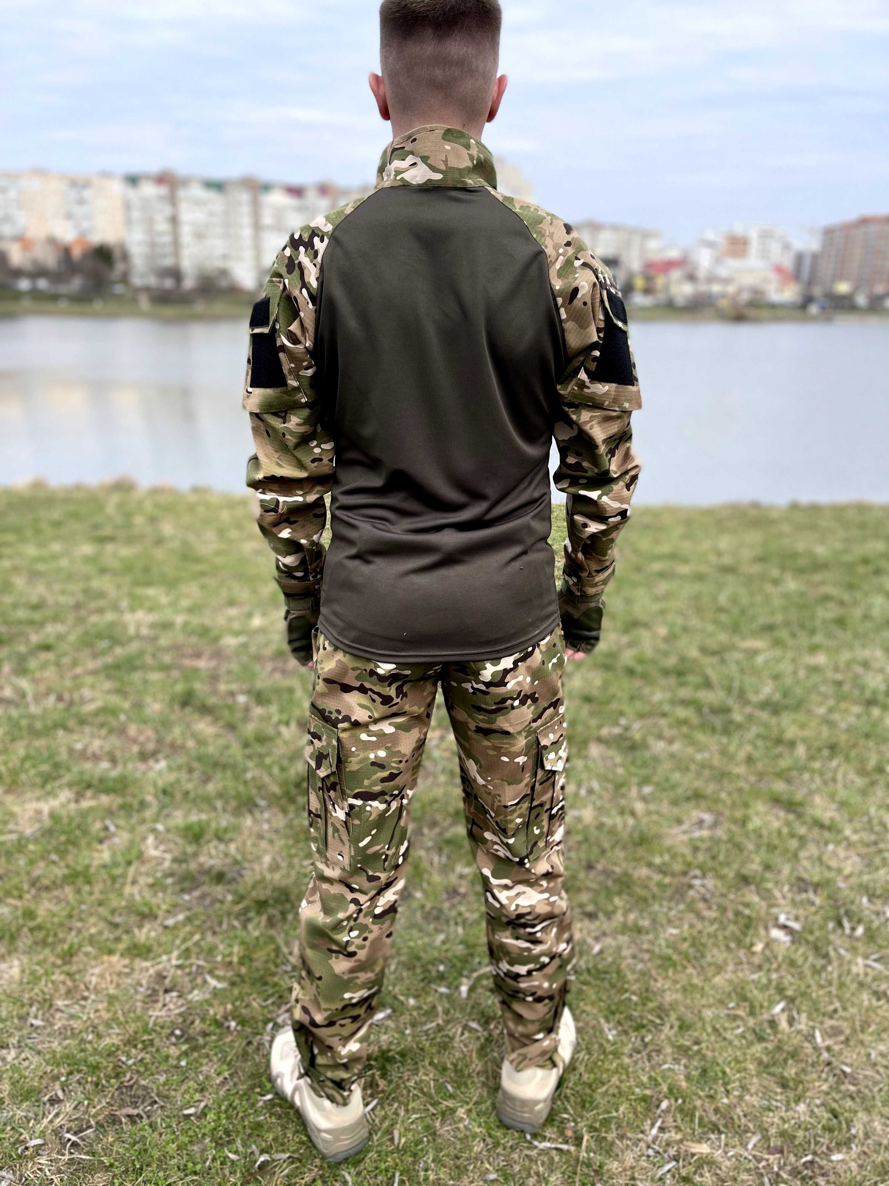 Тактичний костюм Піксель та мультикам Розміри: 46-58, убакс+штани