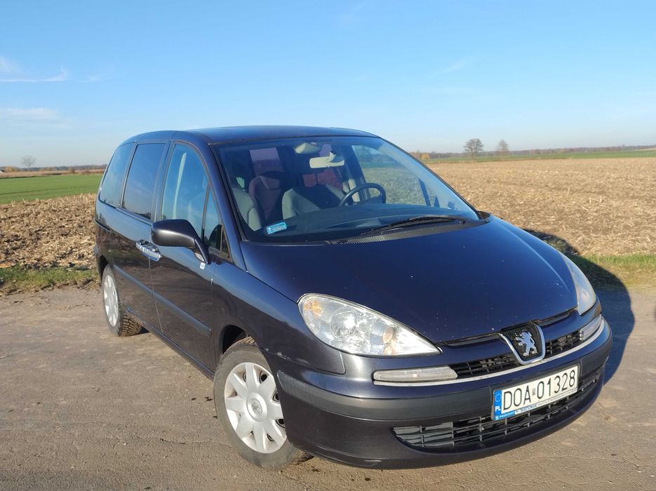 Peugeot 807, 1 właściciel, z polskiego salonu, klima, ważne BT i OC