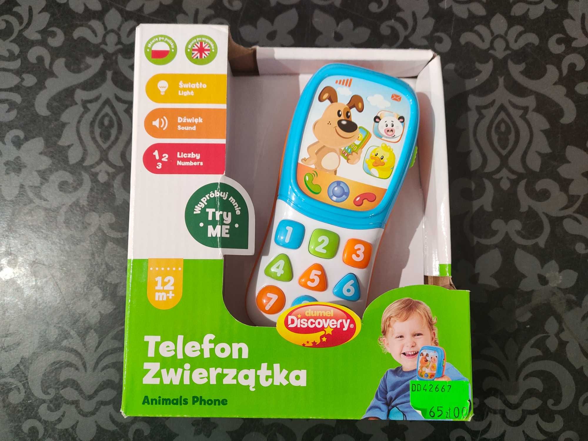 Dumel Discovery, zabawka Telefon zwierzątka *NOWY*