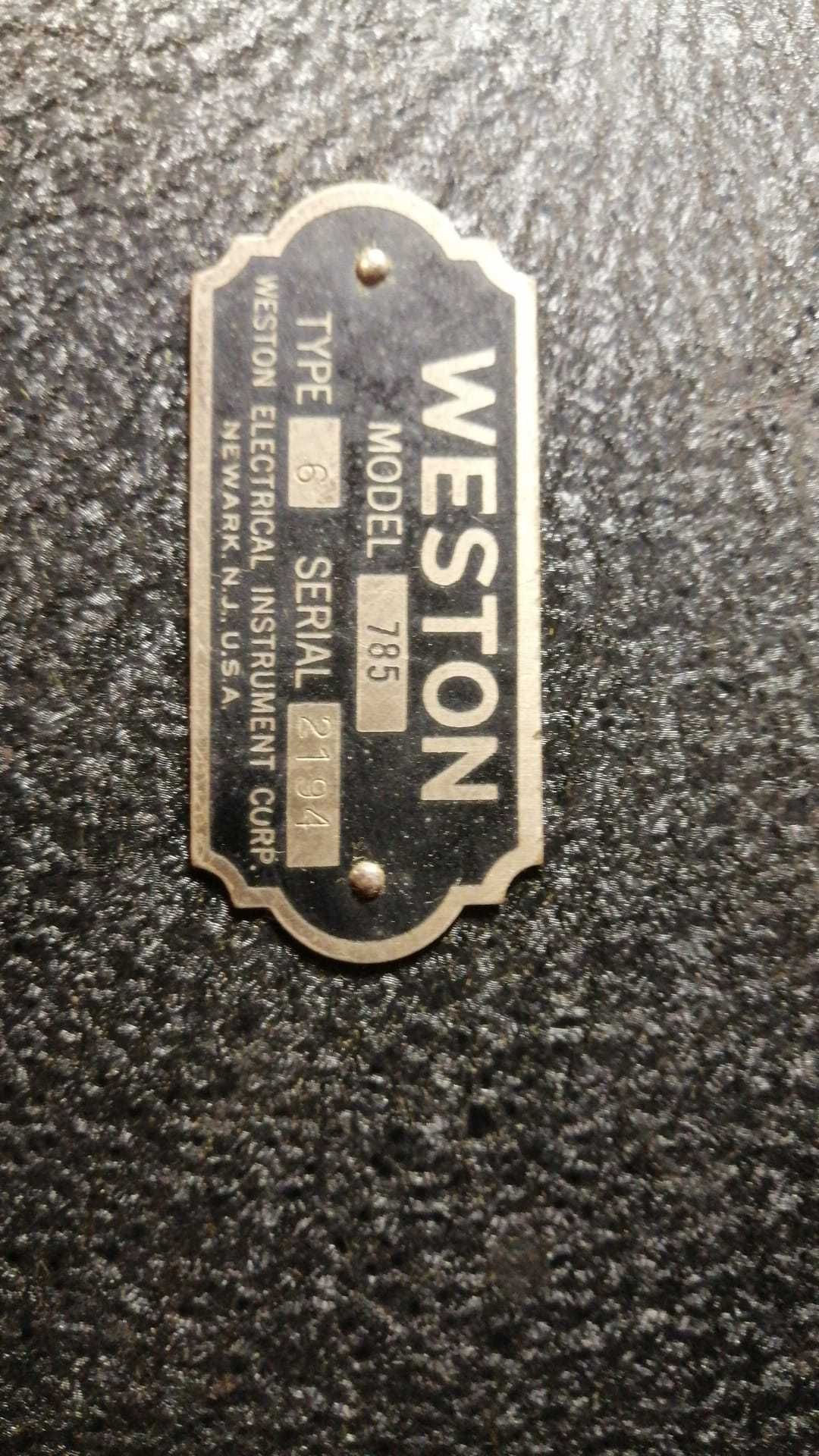 Weston model 785 industrial circuit tester