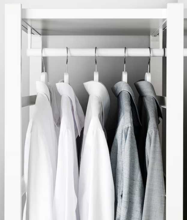 ELVARLI  Varão, branco IKEA 40 cm