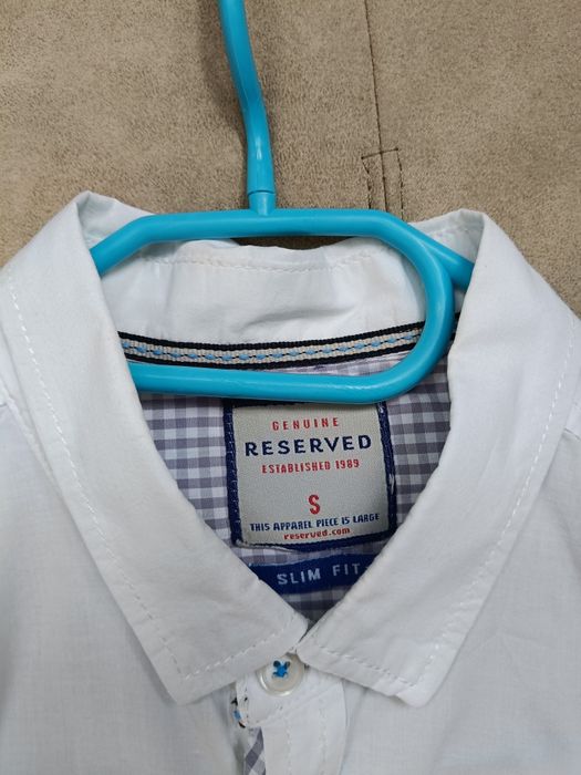 Koszula męska biała Reserved
