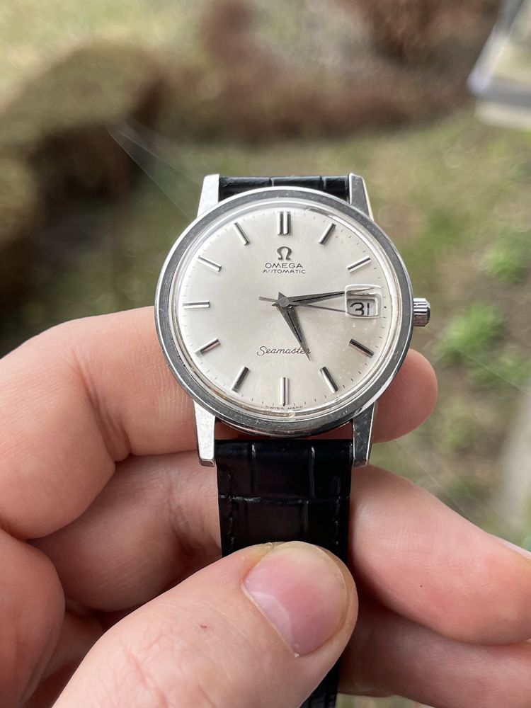 Omega automatyczny zegarek seamaster vintage lata 70