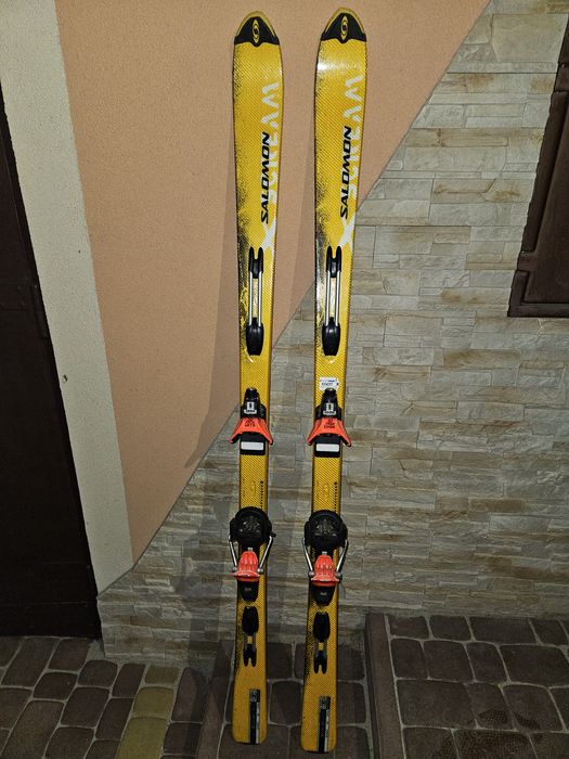 Narty salomon X Scream 169cm z wiązaniami