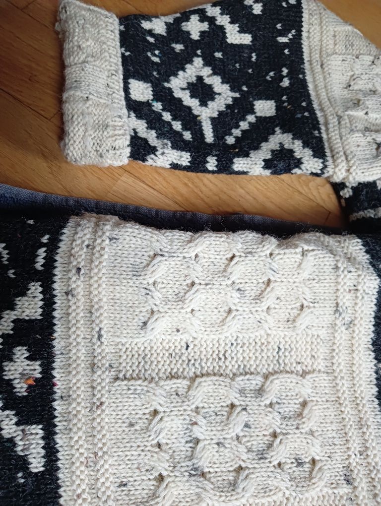 Męski sweter wełniany XL/XXL Tyroll Alpy 100% wełna Norway woll