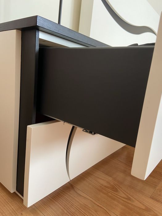 Quarto completo madeira maciça c/ cama elevatória e colchão
