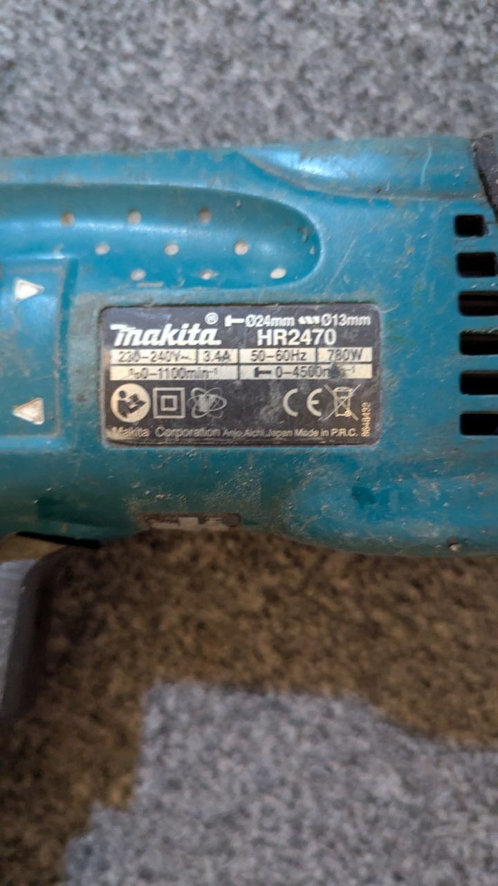 Перфоратор Makita HR2470 Под Ремонт