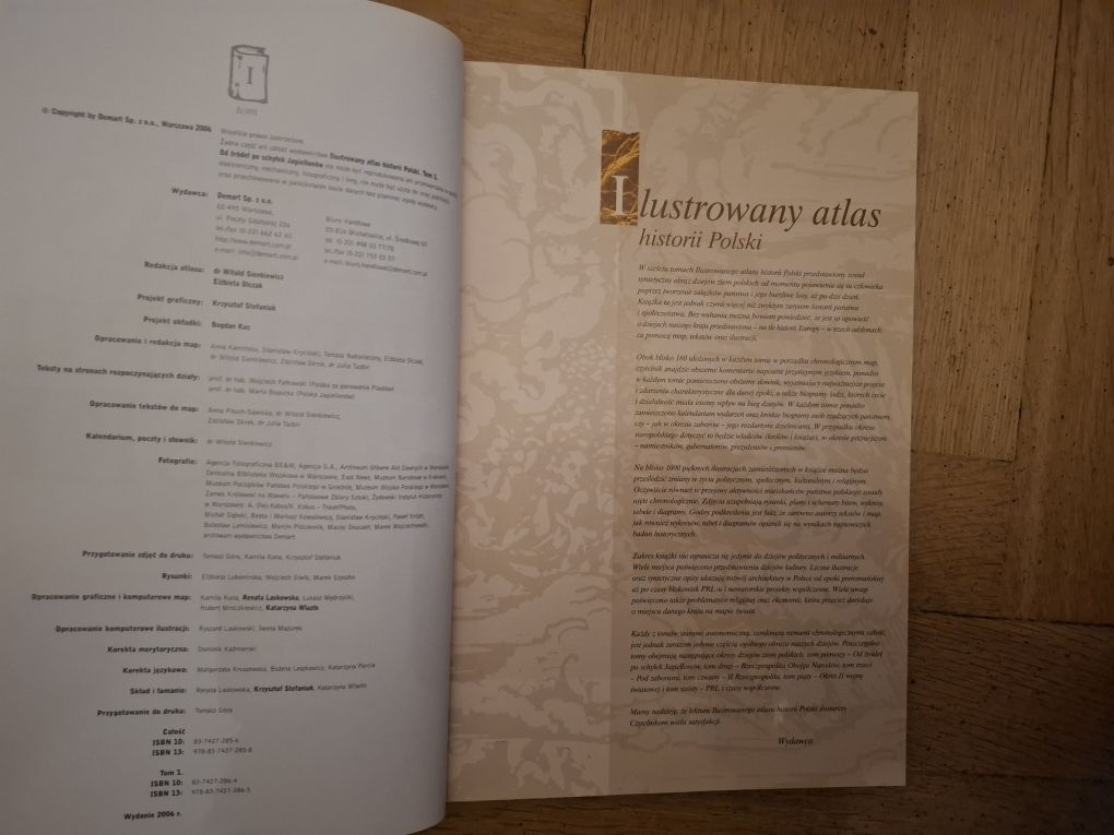 Ilustrowane Dzieje Polski/ Atlas Historii Polski 2015 Podsiedlik