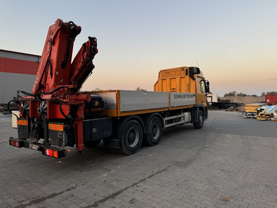 Mercedes actros v8  HDS fassi 422