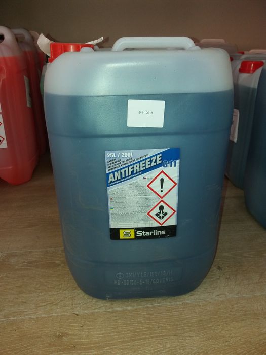 Антифриз G-12 Starline Чехия концентрат -80°.