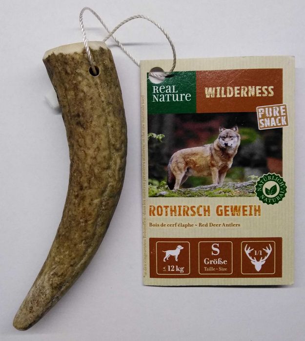 Poroże jelenia gryzak dla psa REAL NATURE WILDERNESS rozmiar S 56 g