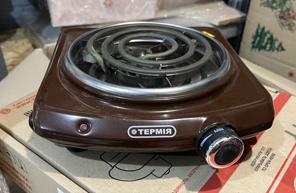 Продам електроплиту ТЕРМІЯ ЕПЧ 1-1.5/230В М2 Коричневая