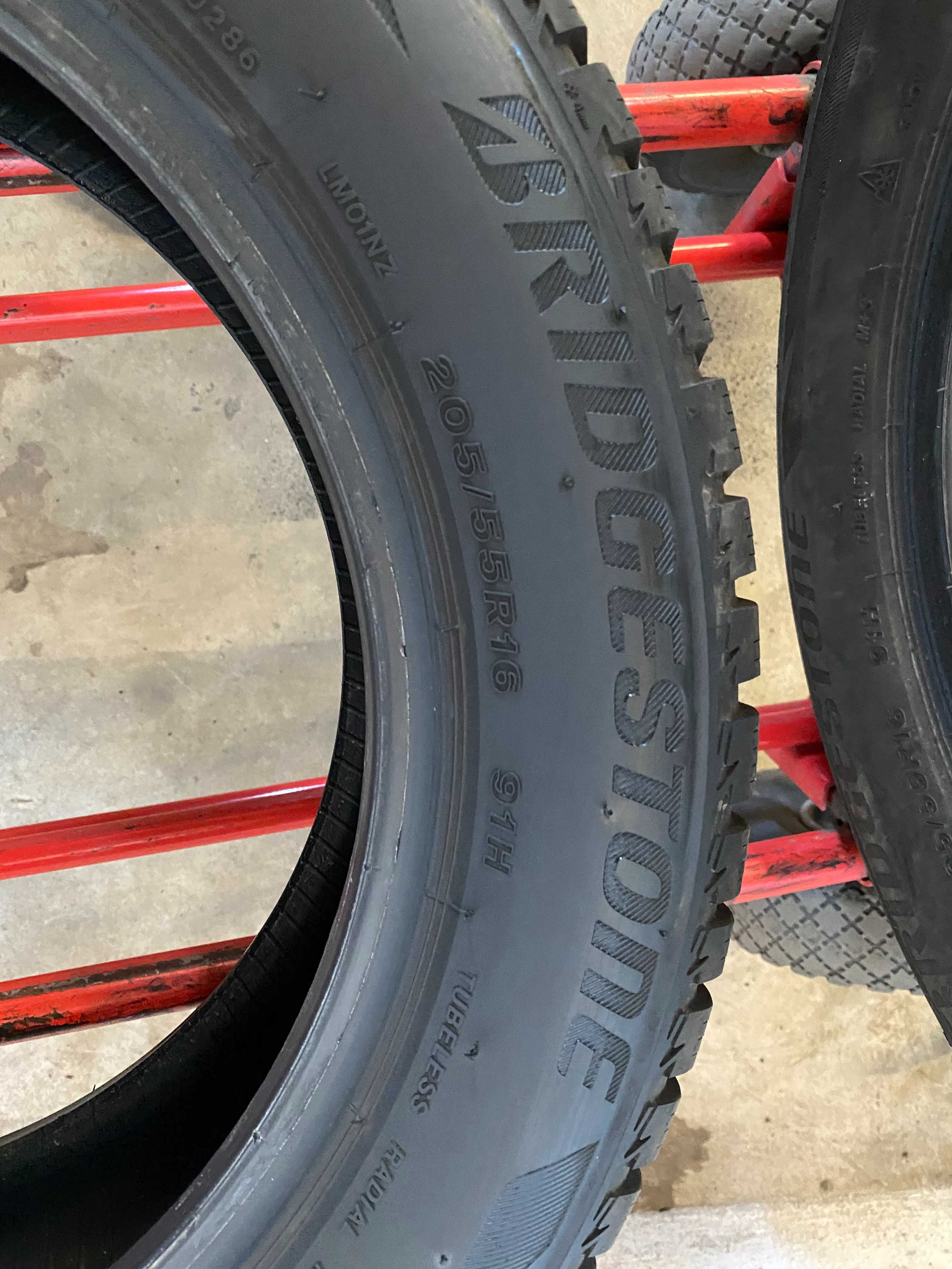 Sprzedam opony Bridgestone Blizzak LM001 – 205/55 R16 91H – zimowe