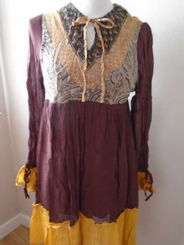 Vestido étnico Stradivarius