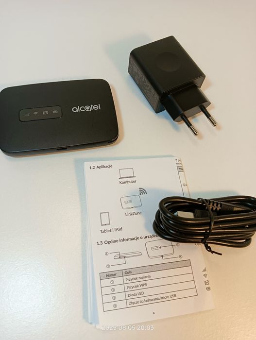 Router na kartę SIM LTE 4G WiFi modem do komputera z baterią podróżny