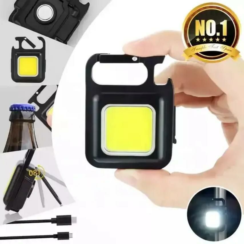 ‼️Є ОПТ‼️500мАч Метал LED брелок фонарик,ліхтарик,карабін,аккумулятор