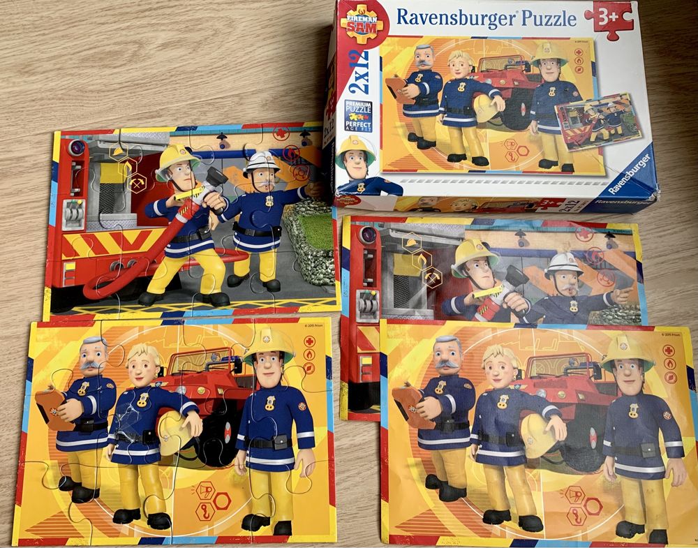 Puzzle „Strażak Sam / Fireman Sam”, Ravensburger