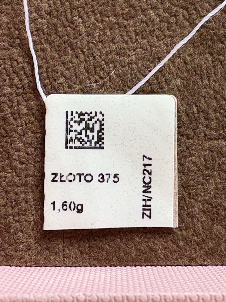 Łancuszek W.KRUK złoto cyrkonie