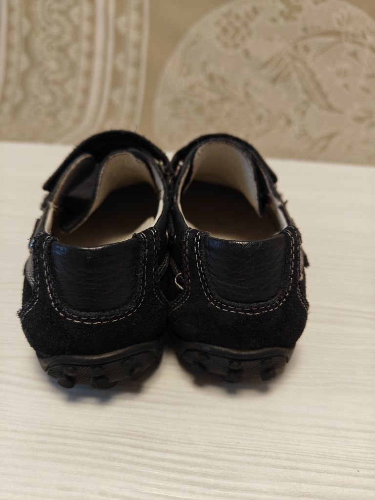 Туфлі для хлопчика, натуральний замш, шкіра, 31 розміру.