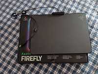 Razer firefly - mouse pad full RGB (POUCO USO)