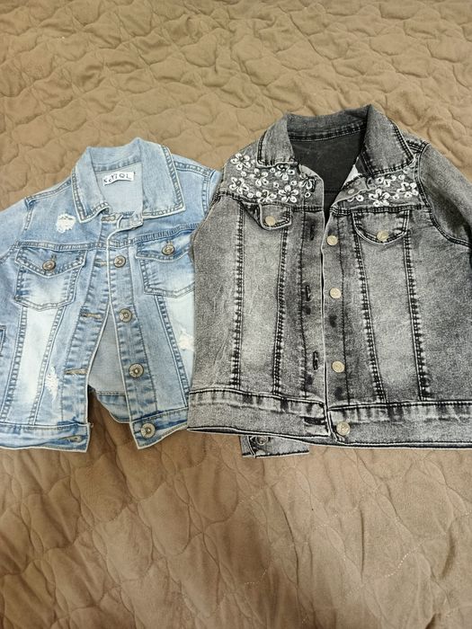 Джинсові піджаки 122 ріст