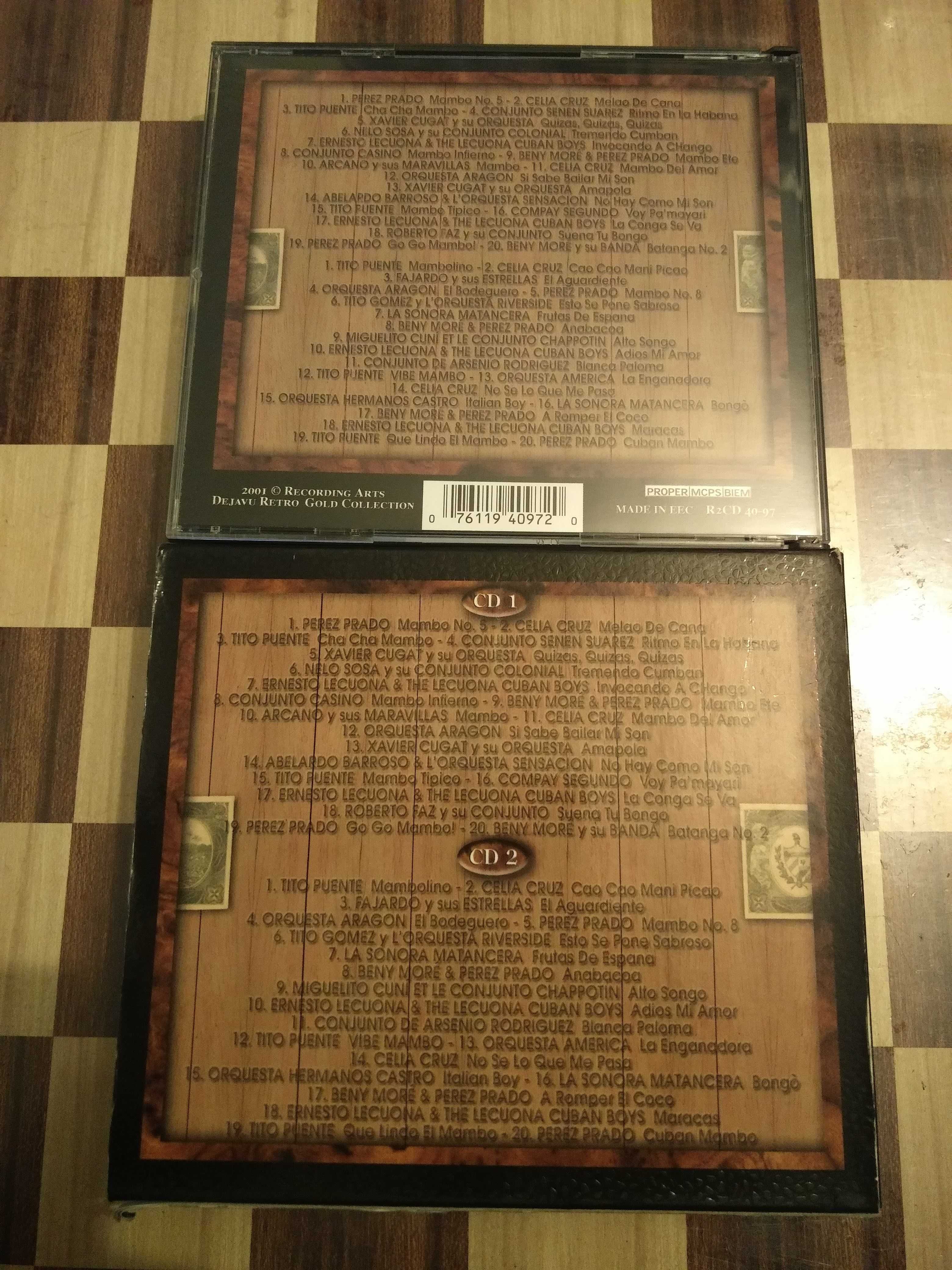 Mambo Cubano the Greatest Hits CD duplo