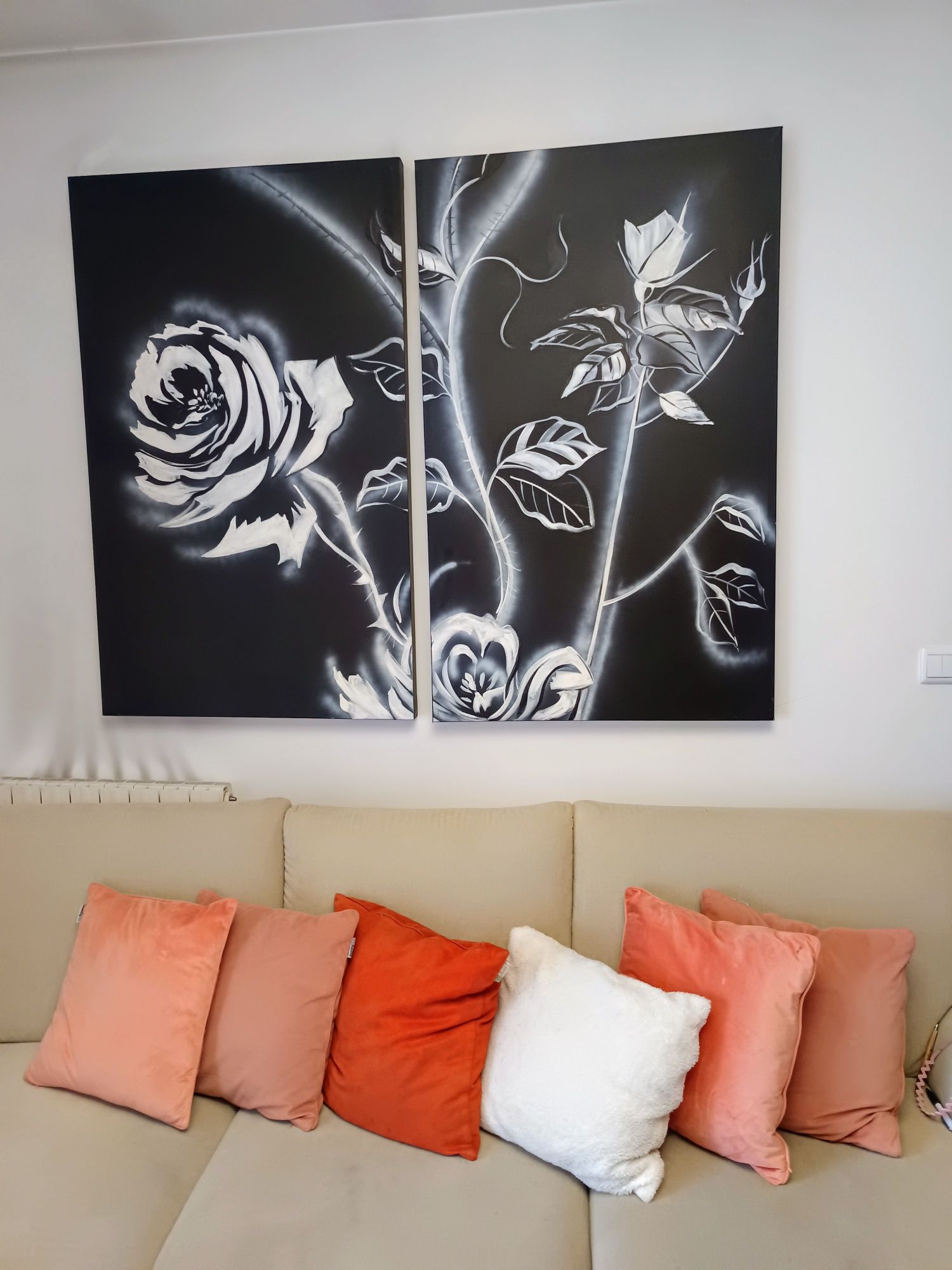 Pintura em tela belíssima