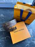 Ремінь louis Vuitton ремень двохсторонній комплектація бутика чорний
