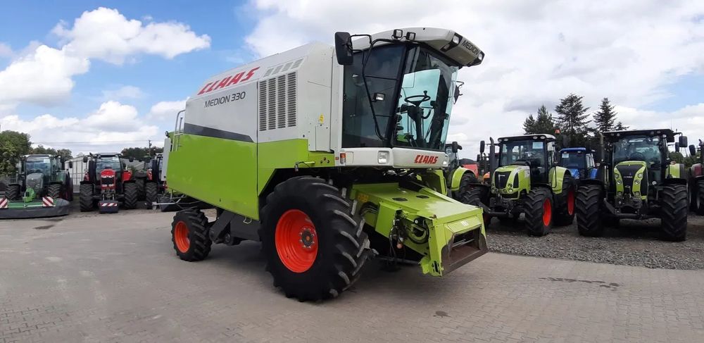 Claas Medion 330  2007 rok, sieczkarnia do słomy, heder 4,5m lub 5,1m