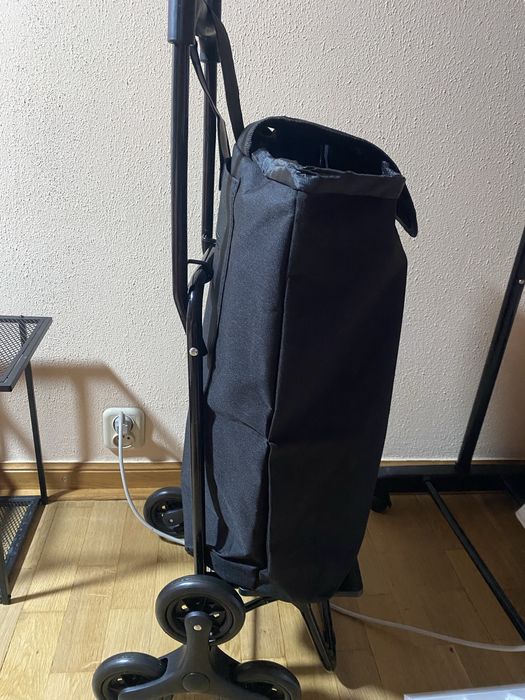 Wózek na zakupy składany z torbą