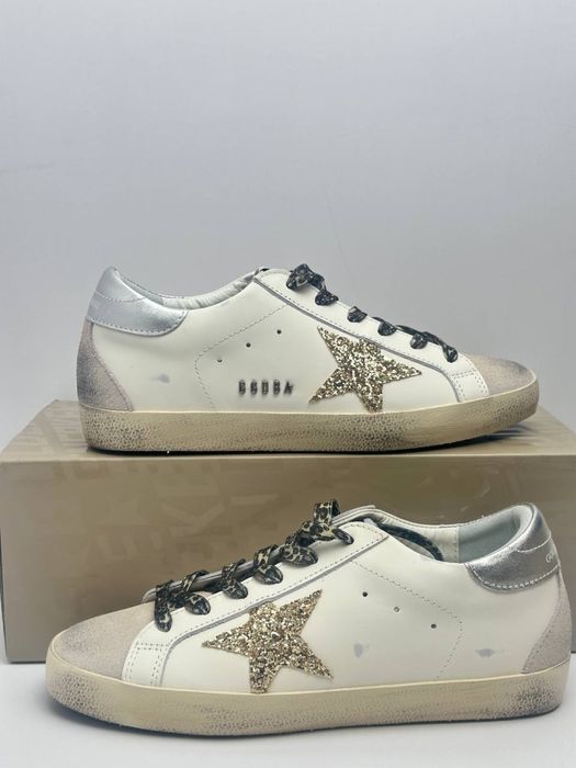 Кеди шкіряні golden goose голден гус жіночі купить gg