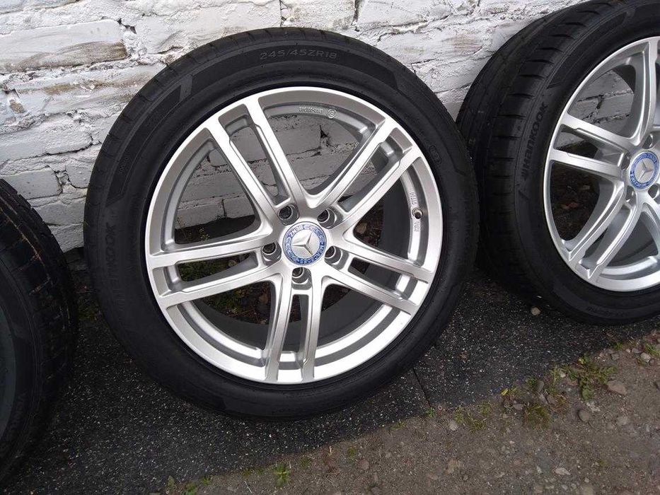 [484] MERCEDES E w213 s220 221  245/45/18 Hankook 2023r tpms 5x112