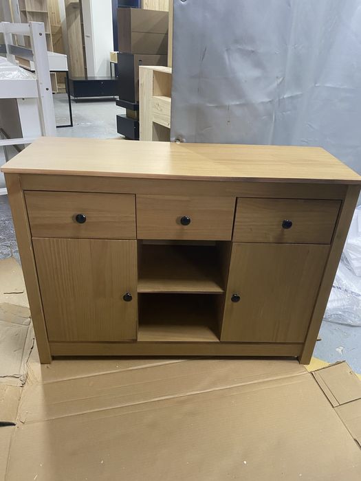 Komoda brązowa regał