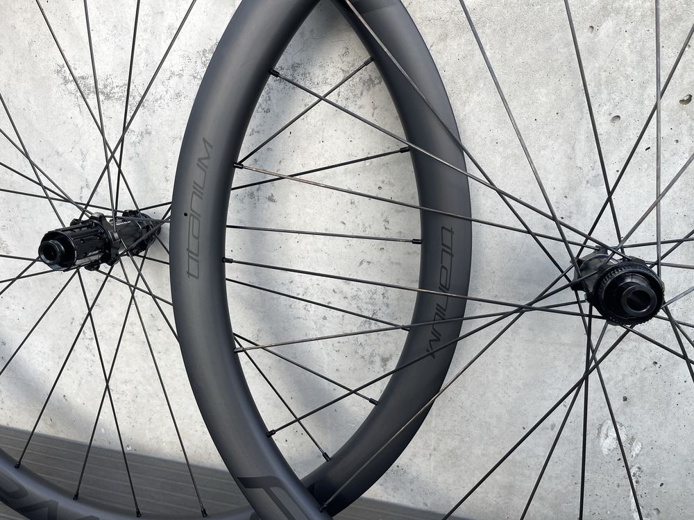OUTLET! Koła szosowe carbon PRO-WAY TITANIUM 38mm 1295g! gravel rower