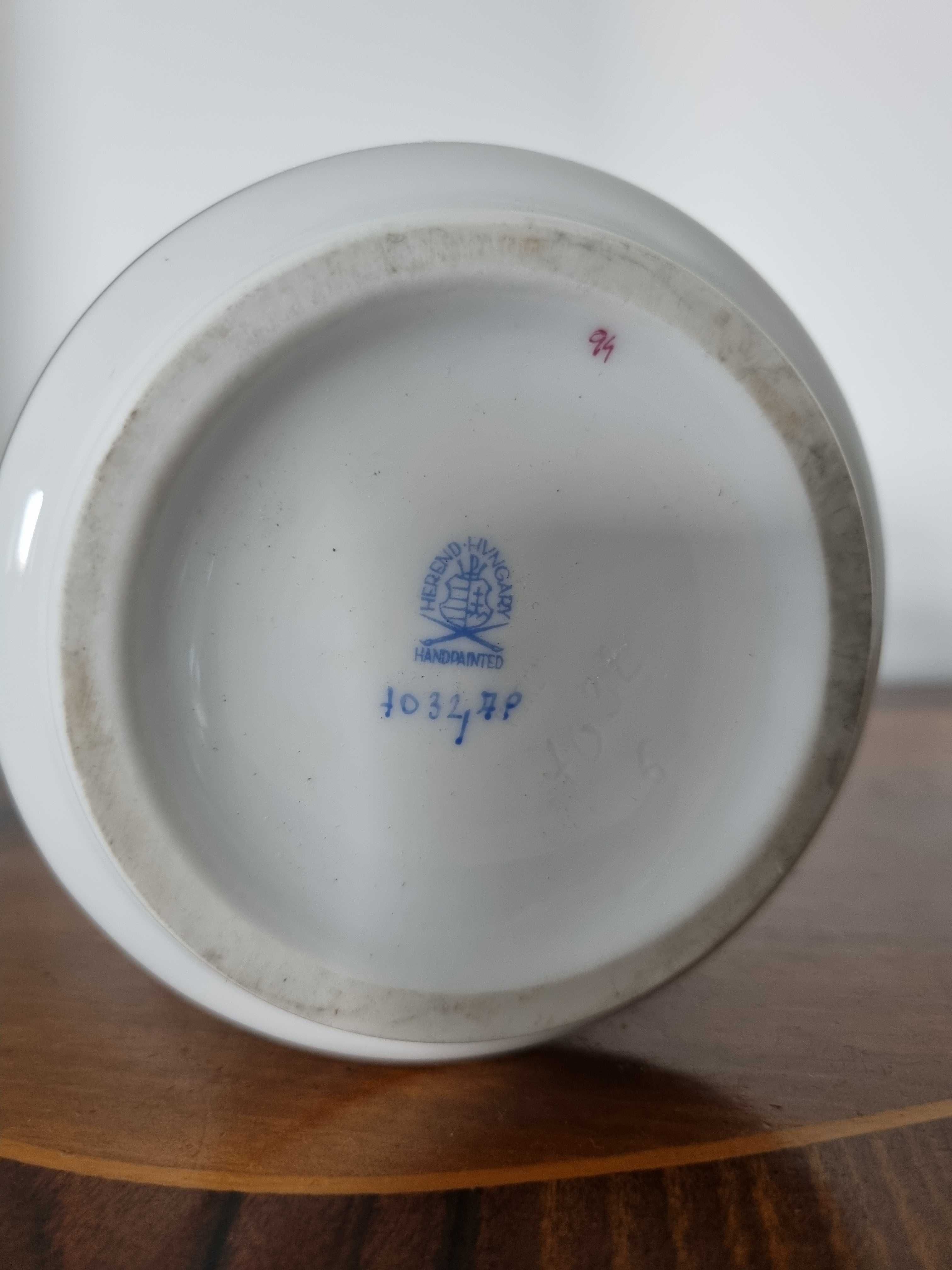 Stary Porcelanowy Wazon Herend Hungary
