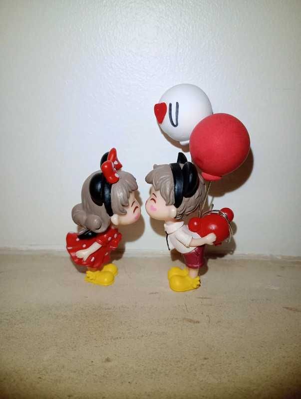Figuras de casal / figura do Mickey e da minnie