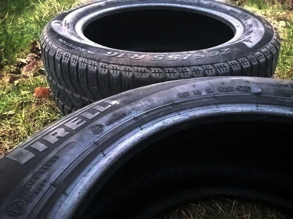 205/55R16 91H PIRELLI SnowControl Serie3 Winter190 M+S2016 Bieżnik~75%