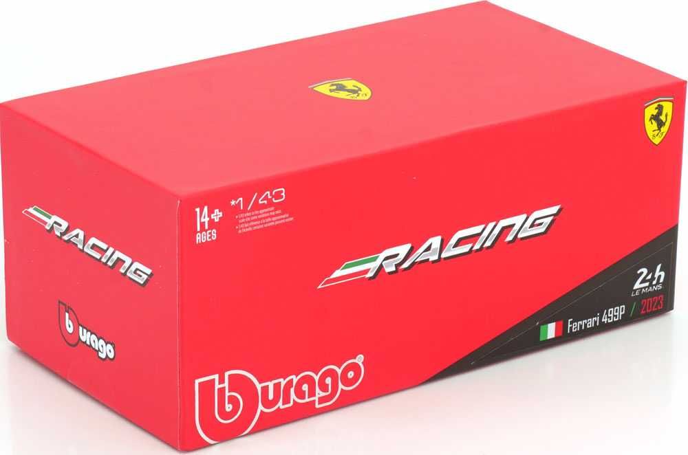 Burago 1/43 - Ferrari 499P #51 Vencedor 24h Le Mans 2023