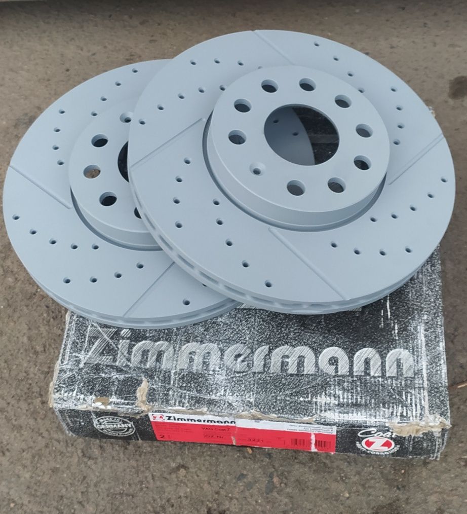 ZIMMERMANN 288/253 мм, SKODA Octavia  A7,  SuperB та інші VAG,