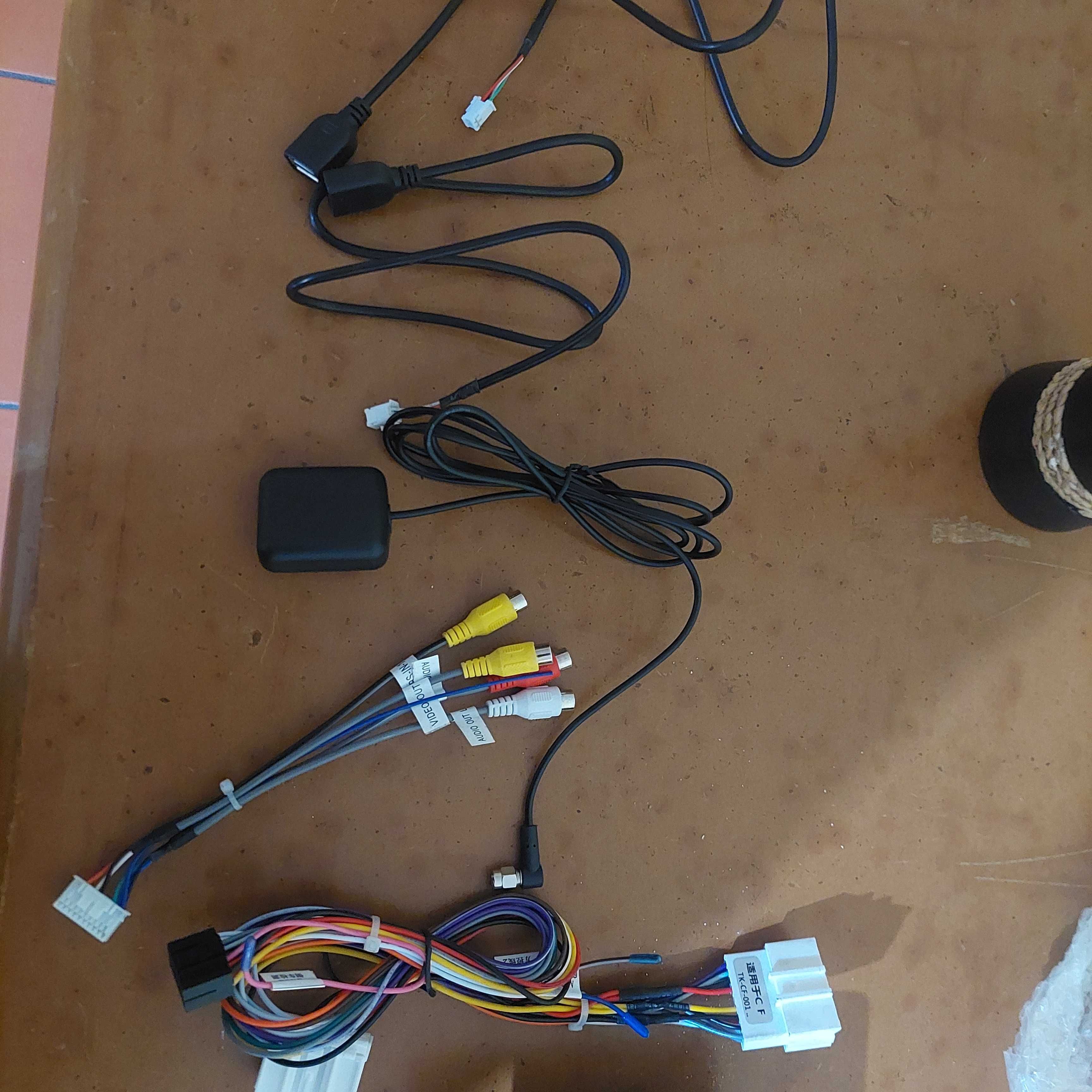 Rádio Android para carro.