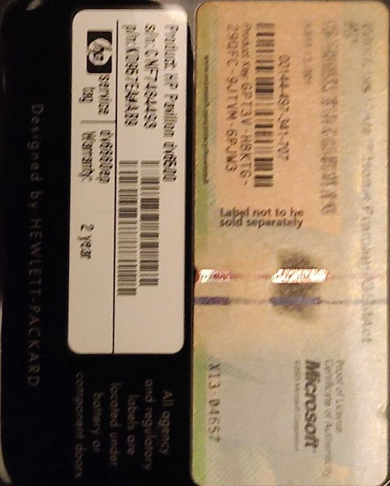 Portátil HP Pavilion DV6500