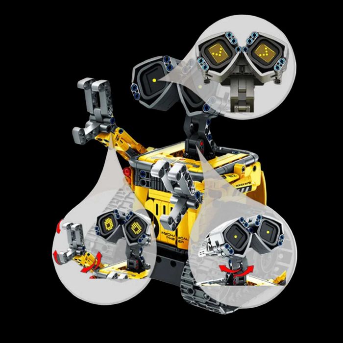 Конструктор на радіокеруванні  Wall-E 3в1 робот на пульті