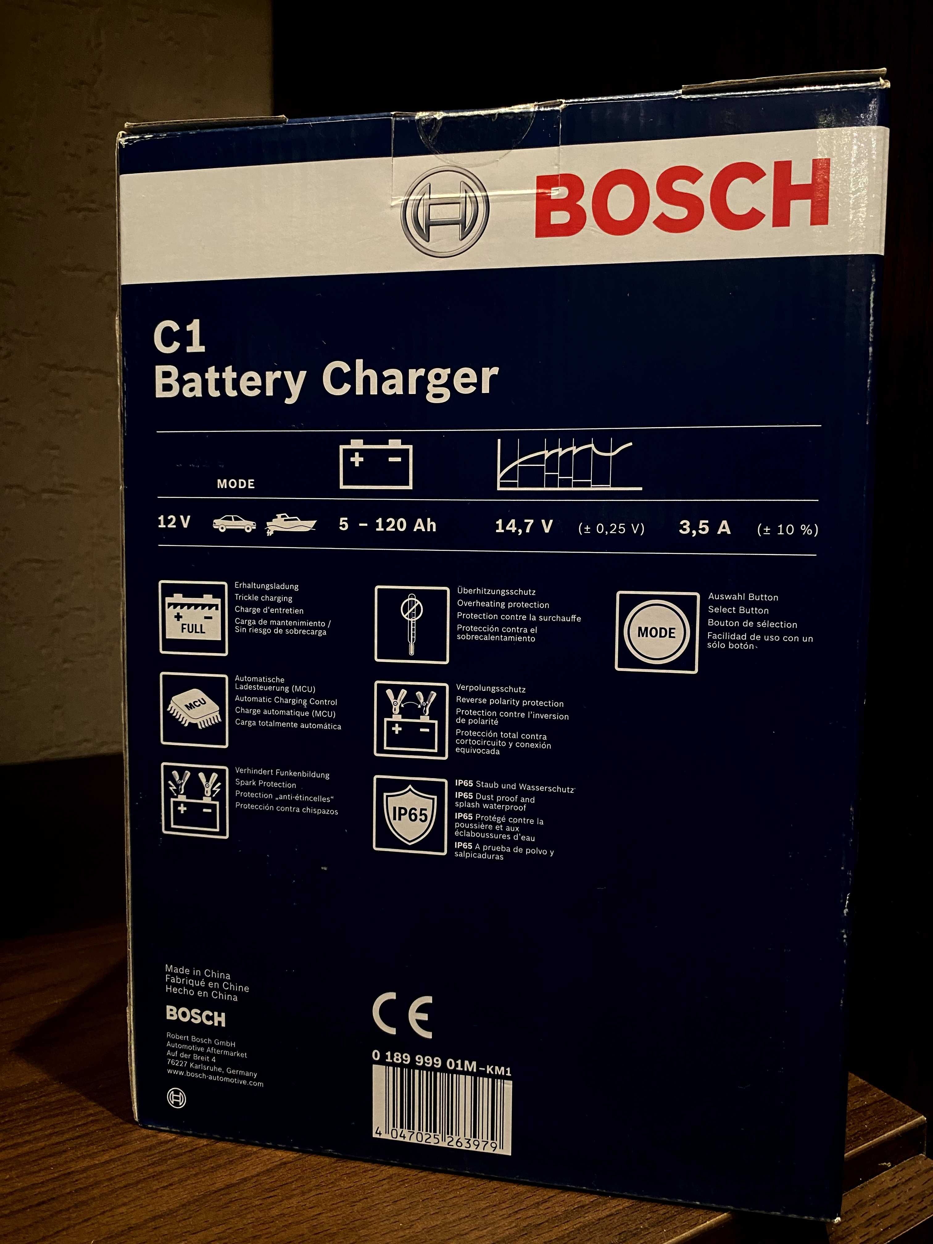 Зарядное устройство для аккумуляторов BOSCH C1 12V
